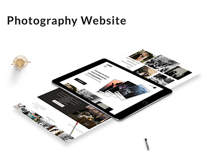 Project thumbnail - Photography website