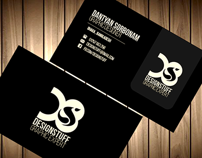 Black & Shiny Profession Business Card