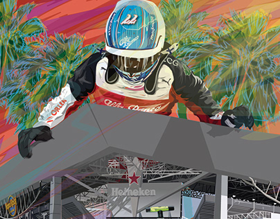F1 Miami 2022 - artwork