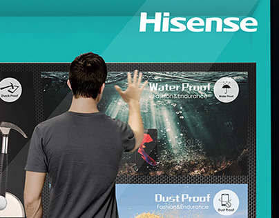 Hisense Digital Window Display