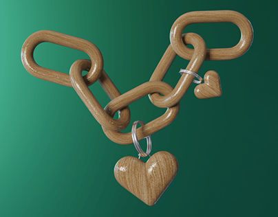 ^ heart chain