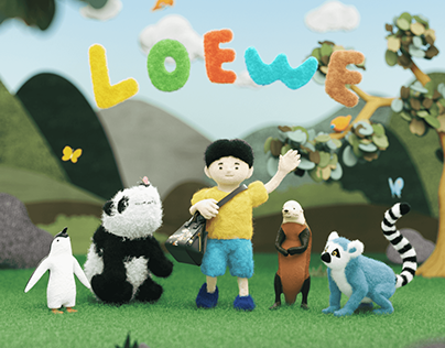 Loewe Artist Collection DOOH Video