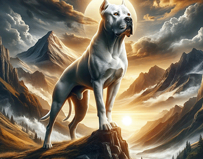 Vigilante Majestuoso: El Dogo Argentino y su Espíritu