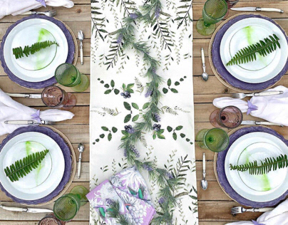 Table runner collection
