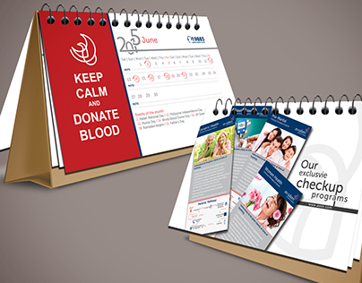 As-Salam Int'l Hospital | Desk Calendar 2015