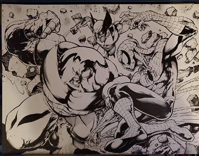 Spider-Man  and Wolverine  versus Juggernaut
