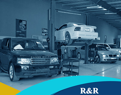 Flier for R & R Automobile Workshop