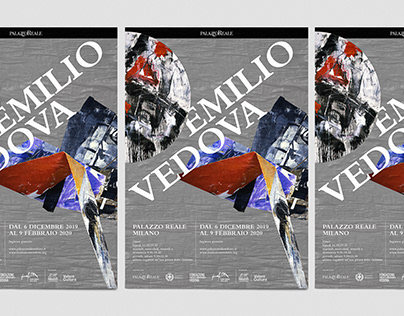 Emilio Vedova - Palazzo Reale, Milan / Visual Identity