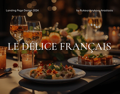 Сайт ресторану Le Délice Français