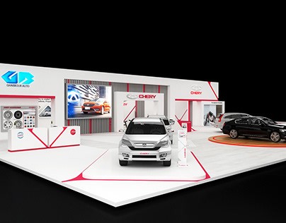 CHERY booth at Automech Formula Exhibition-Egypt