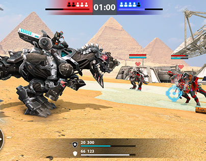 Dino Robot War Game Releasing