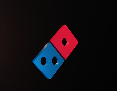 Domino's 3d logo Model