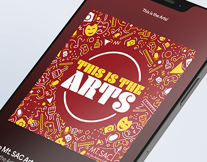 "This is the Arts" Podcast Logo & Cover Art