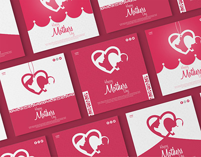 Happy Mothers Day Social Media Templates