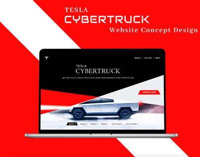 Tesla Cybertruck Web Experience Redesign