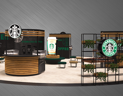 Starbucks booth design