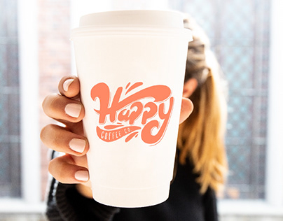 Happy Coffee CO - Coffee Shop Branding