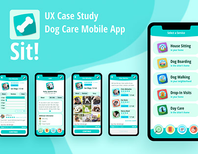 UX Case Study: Sit! A Dog Care App