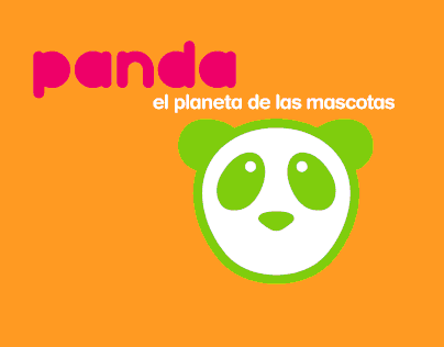 Brand identity for Panda, the planet of pets