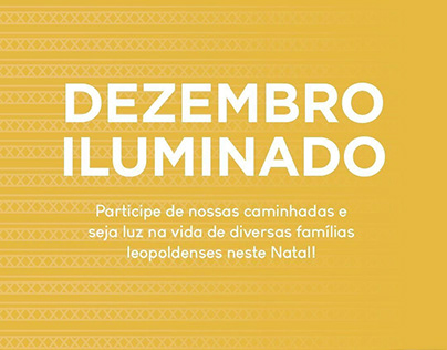 Rede Solidária - Card/Convite Dezembro Iluminado