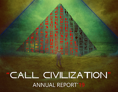 CALL CIVILIZATION annual report design