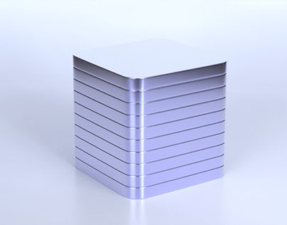 Stacked cuboids