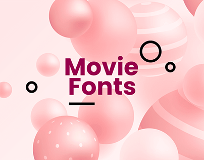 35+ Movie Fonts for Titles & Blockbuster Posters