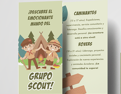 Project thumbnail - Brochure Design: Scout Group
