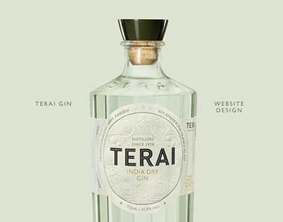 Terai Gin - Website Design