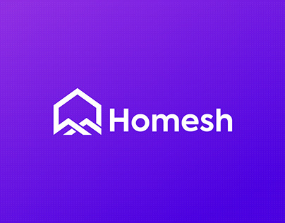 Homesh - Real Estate Logo and Branding Design
