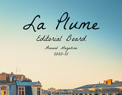 La Plume - Annual Magazine