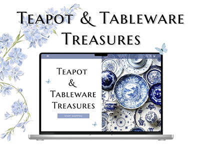 Online store for handmade tableware