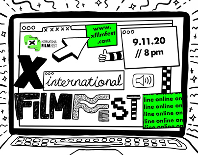 X FILMFEST (festival design)