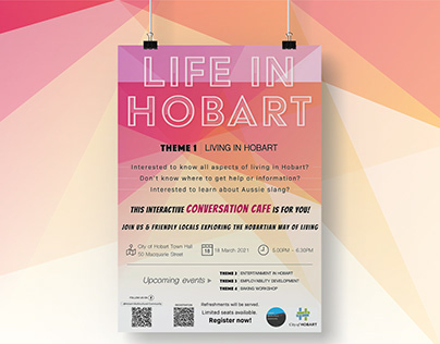 Poster Design for City of Hobart