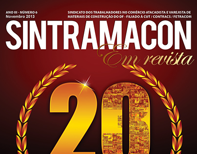 Revista de aniversário - 20 anos Sintramacon