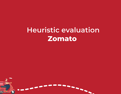 Heuristic Evaluation of a food ordering app