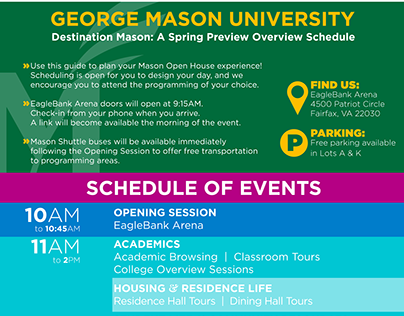 GMU 2017 Spring Preview Pre-Planning Guide