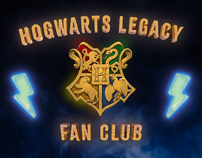 Poster Design: Hogwarts Legacy Fan Club