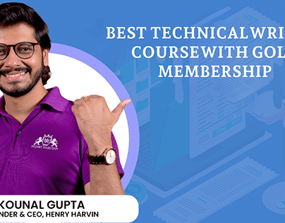 Best Technical Writing Course with Gold Membership