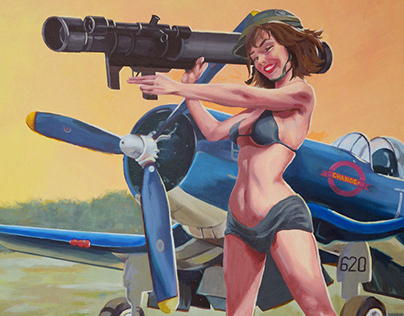 Military Pin-Up