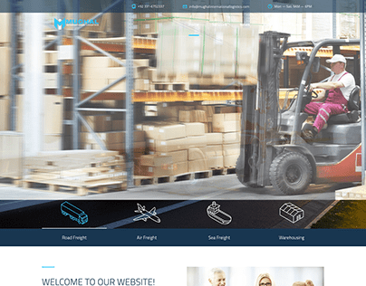 International Logistic Services Website