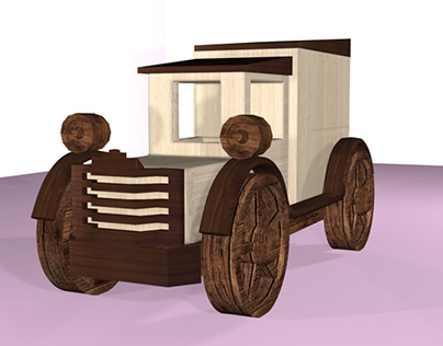 3D Toy A Car Model