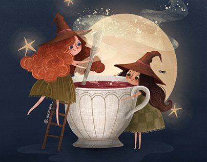 Illustration - Little Witches