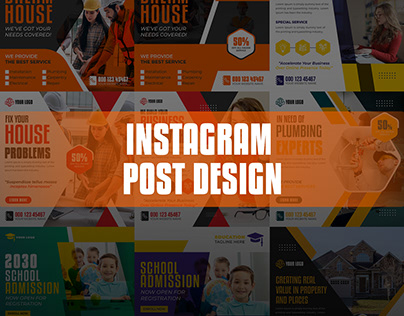 Instagram Post Design Set