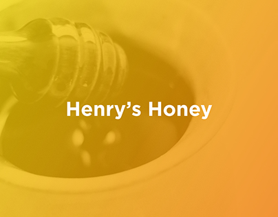 Henry's Honey – Brand & Label