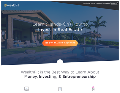 WealthFit.com Redesign