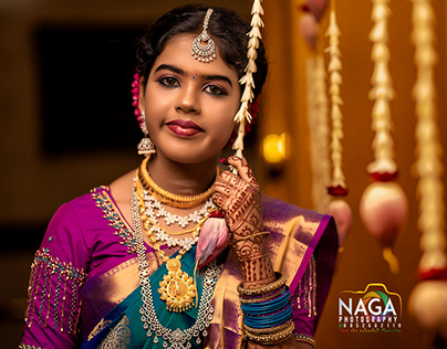 Indian Puberty ceremony Photography by Naga Photography