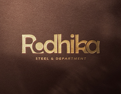 Radhika Steel & Department Brand Identity Design