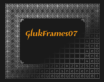 free font GlukFrames07