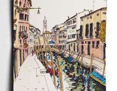 Venice sketchbook.